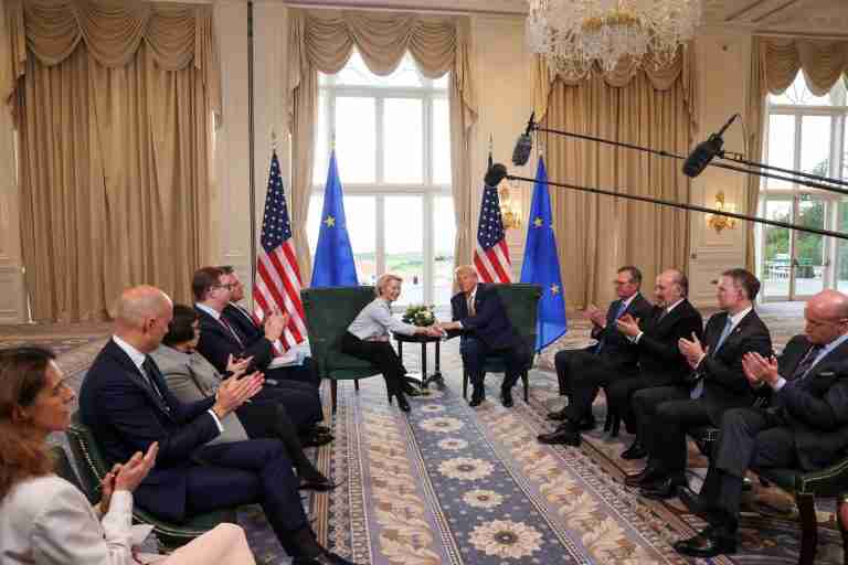 Explainer-How do the US trade deals reached by the EU and UK compare?