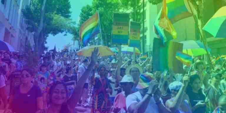 OUTBermuda pride parade shines in victoria park