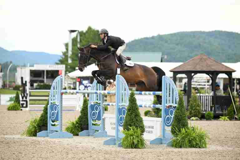 Lopes delivers double top ten at Lake Placid Horse Show