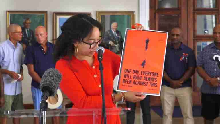 Emancipation event highlights violence in Gaza