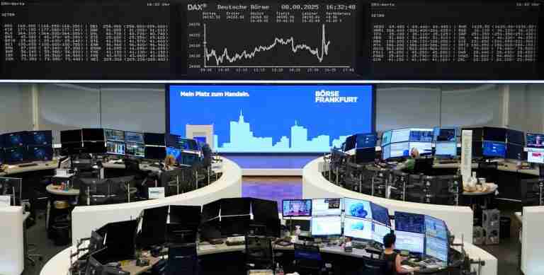 European shares steady at start of pivotal week