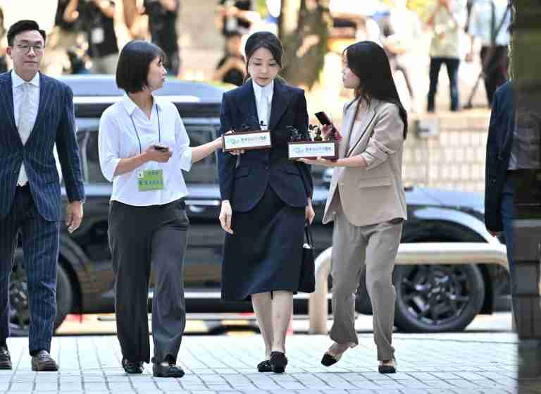 South Korea’s former first lady arrested after court issues warrant, Yonhap reports