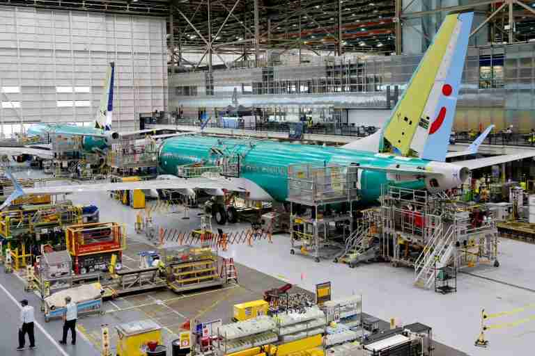 Boeing’s July aircraft deliveries tumble 20% from June, trailing Airbus