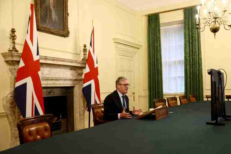 UK support for Ukraine ‘unwavering’, Starmer tells Trump and other leaders