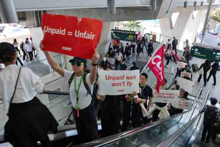 Air Canada suspends profit forecast as striking union defies back-to-work order
