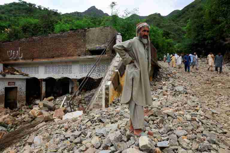 Twenty bodies found in Pakistan mountain village after cloudburst flooding