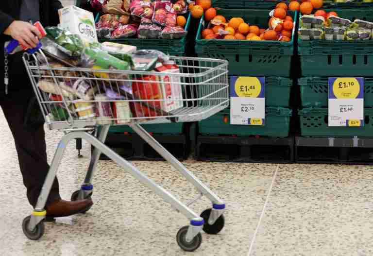 UK shop prices rise by most since March 2024, adding to inflation nerves