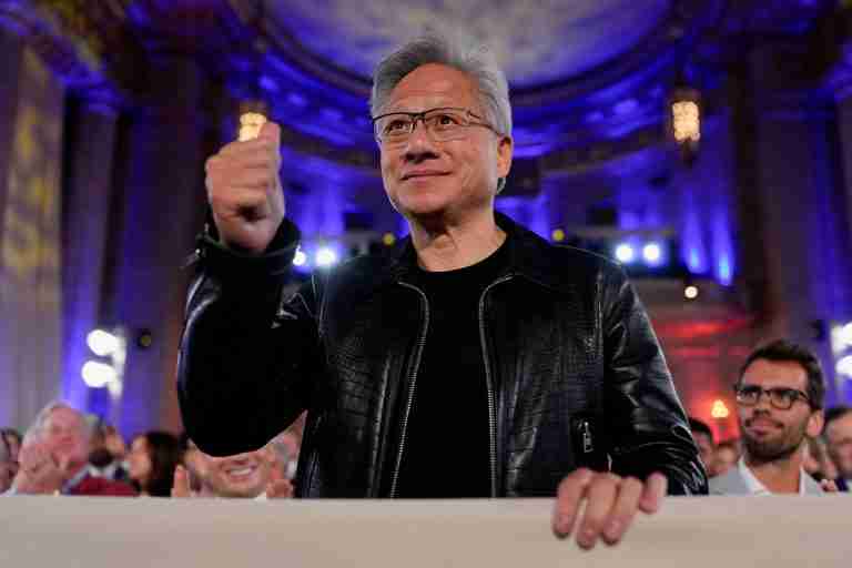 Nvidia CEO says AI boom far from over after tepid sales forecast