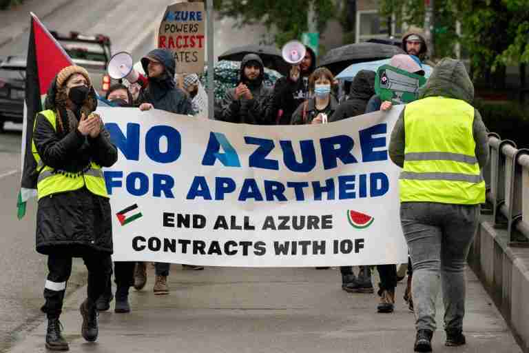 Microsoft fires four workers for on-site protests over company’s ties to Israel