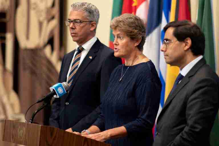 UK, France and Germany urge Iran to agree deal to delay UN sanctions