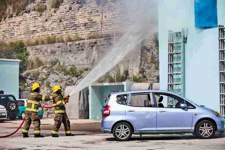 Firefighting recruits complete foundation course