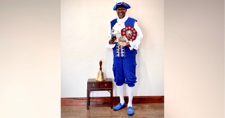 City congratulates Town Crier on recent overseas competition