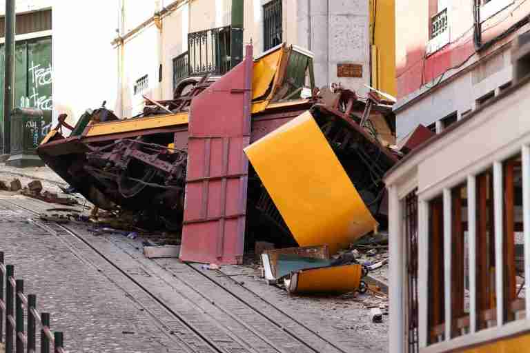 Lisbon funicular crash exposes safety flaws in city’s old charm