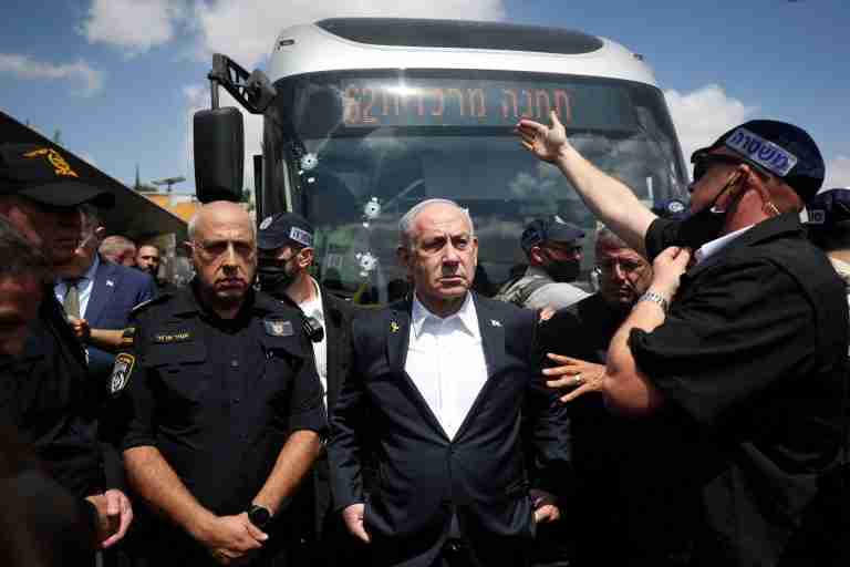 Five killed in shooting at Jerusalem bus stop