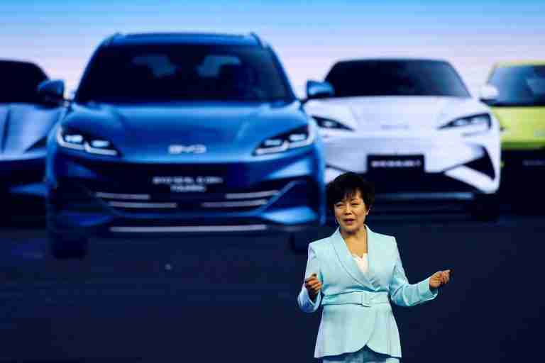 China’s BYD to produce all EVs for Europe locally by 2028, executive says
