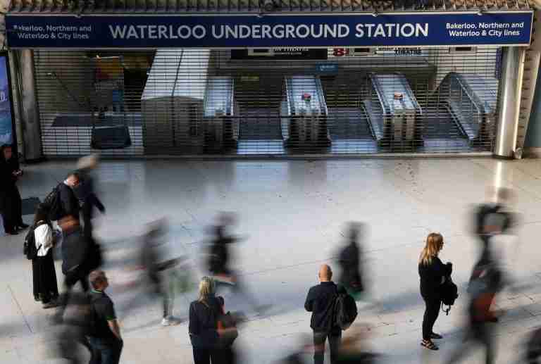 London commuters turn to bikes and boats as Tube strike enters second day