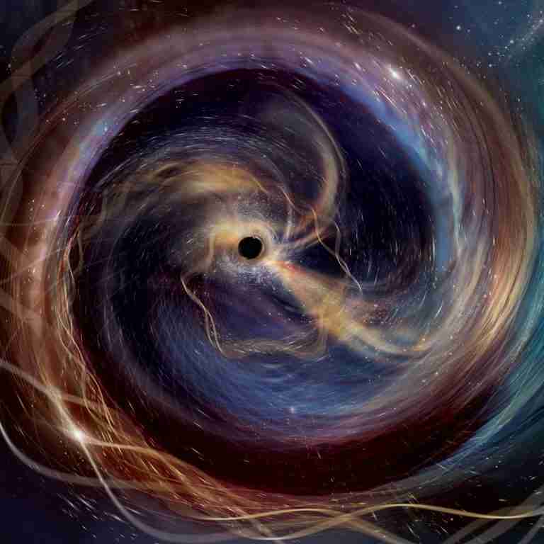 Astronomers get best view yet of two merging black holes