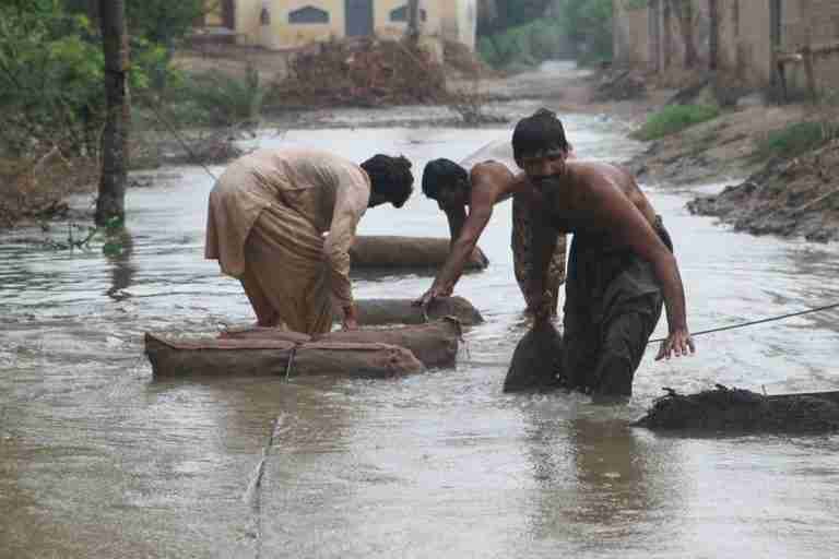 Boat capsizes in Pakistan floods, killing nine, authorities say