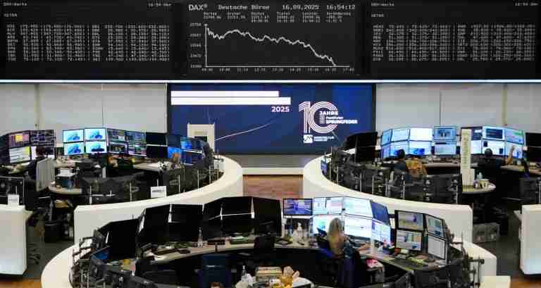 European shares edge up as investors await US Fed decision