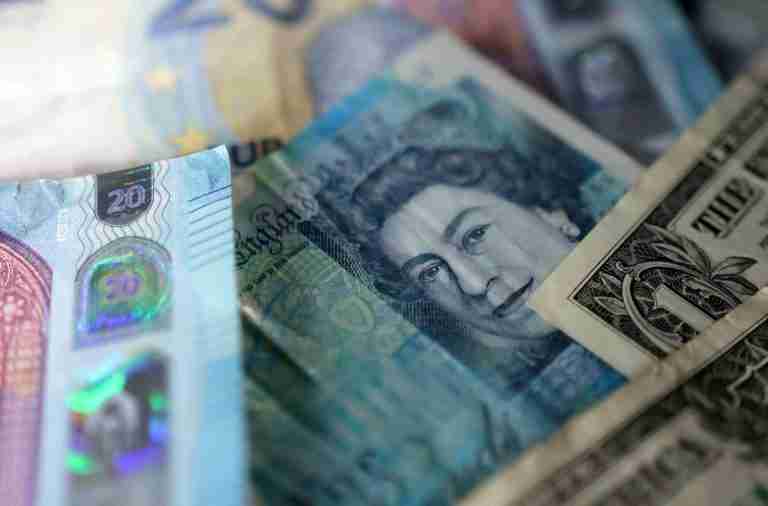 Sterling steady after UK inflation data and ahead of Fed