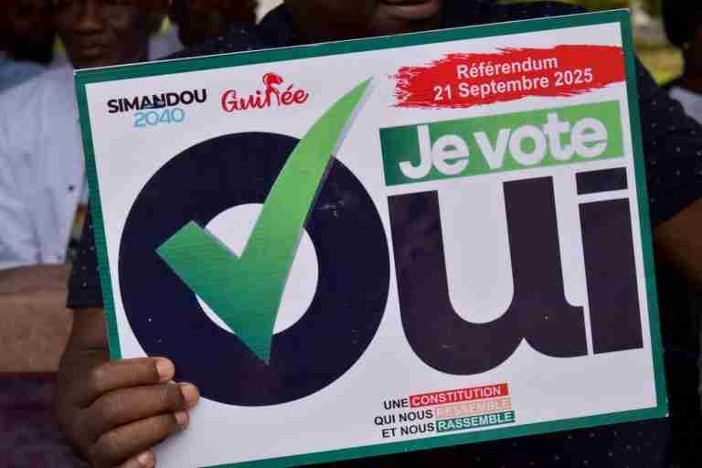 Guinea votes in referendum that could let coup leader run for president