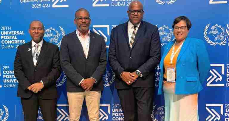 Rabain represents Bermuda at Universal Postal Congress