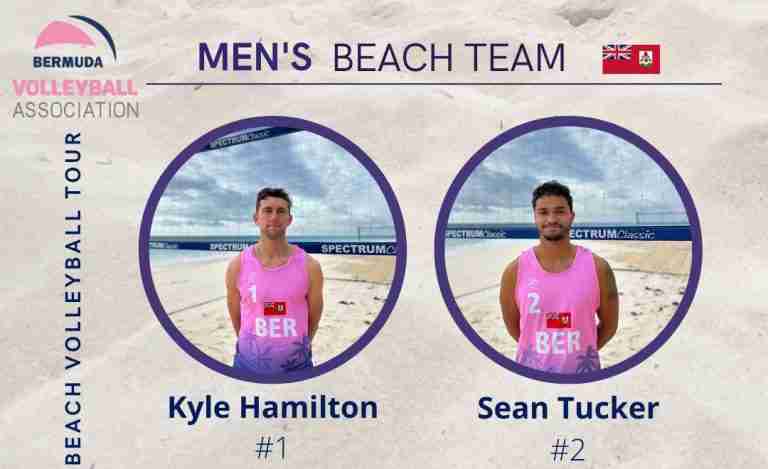 Hamilton & Tucker to represent Bermuda on NORCECA tour