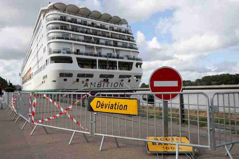 Cruise ship, carrying many Brits, stranded in France after stomach flu outbreak