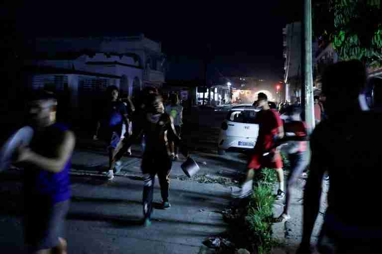 Cuba’s electrical grid suffers partial collapse as protests flare