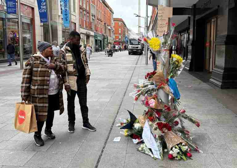 Irish PM urges full probe of death of Congolese man restrained outside store