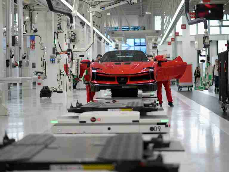The long road to Ferrari’s first electric car