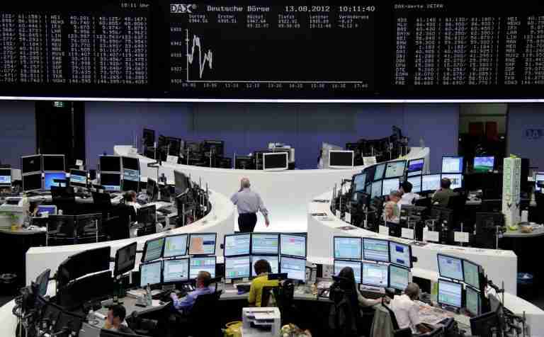 Stocks jump while oil and dollar ease on Iran peace hopes