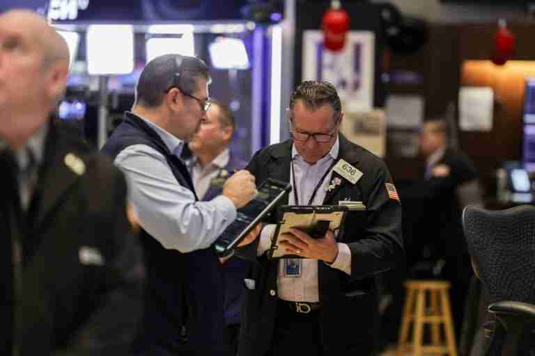 Stocks hold near record highs, oil falls as markets weigh US-Iran peace progress