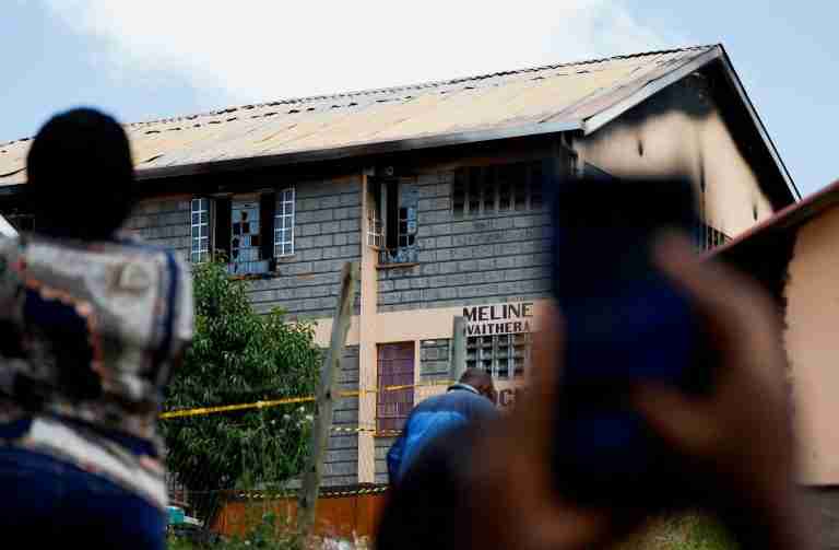 Kenyan girls’ school fire kills 16 students, injures 79