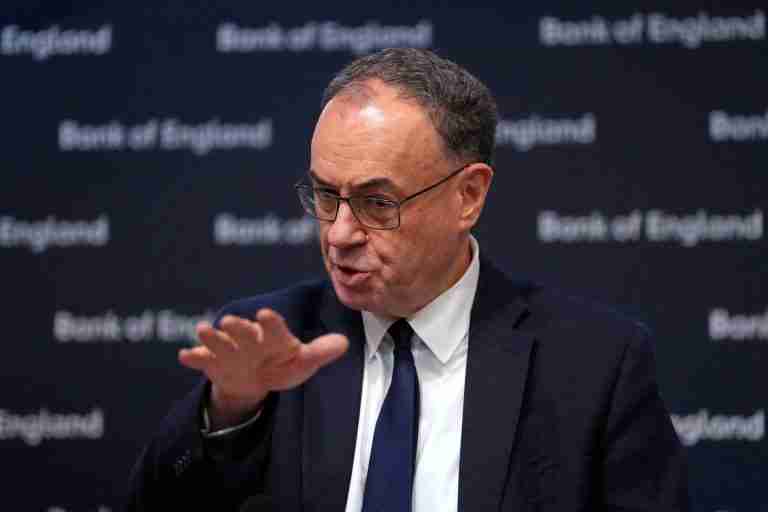 Bank of England’s Bailey signals no need to move quickly to curb inflation jump