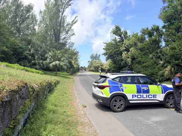 Serious collision involving motorcyclist and public bus