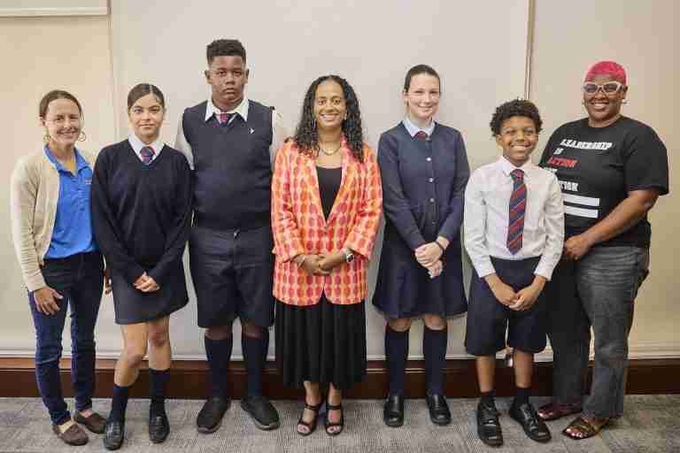 Students recognised for youth advocacy efforts