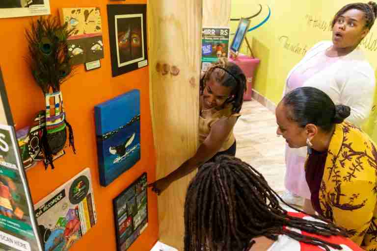 Student artists share ‘many stories’ of Bermuda