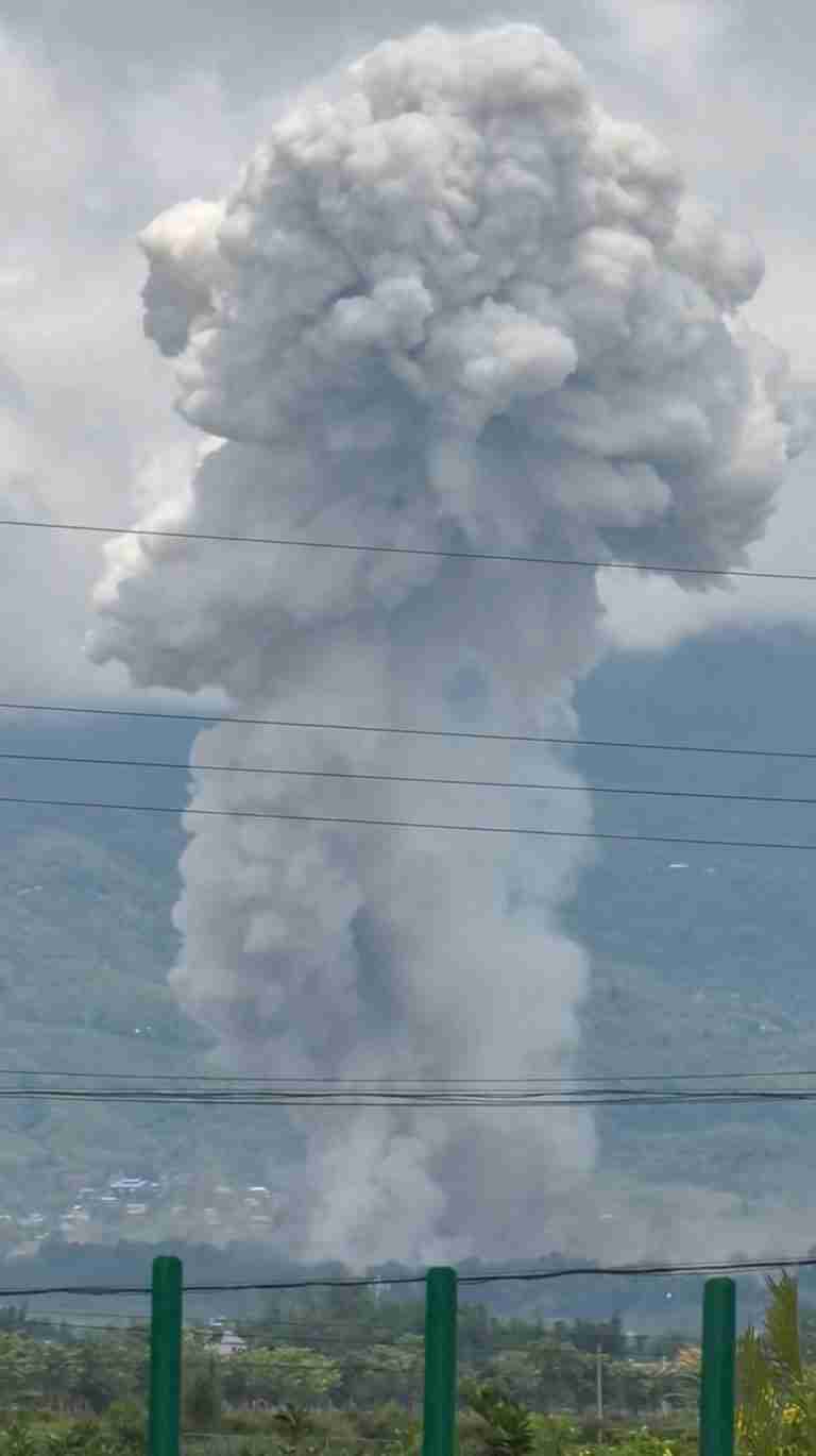 Witnesses tell of devastation from Myanmar explosion that killed dozens