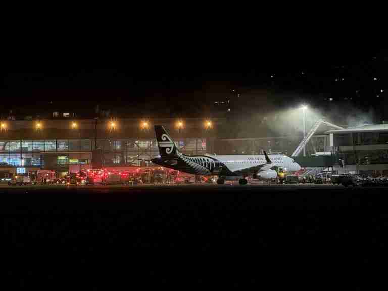 Fire disrupts flights at New Zealand’s Wellington airport