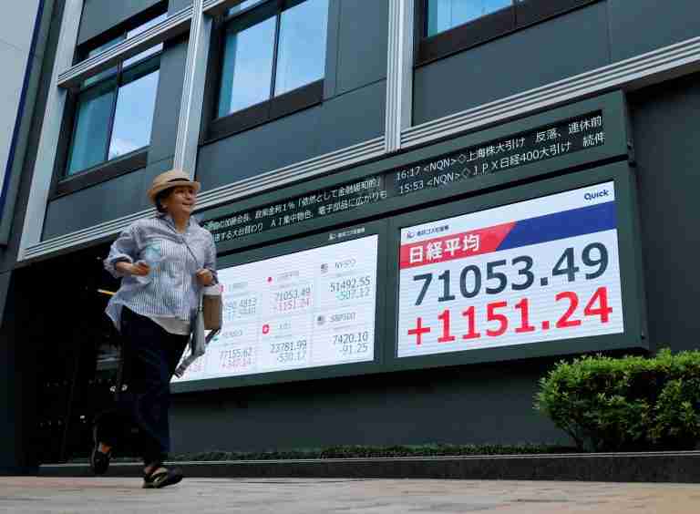 Stocks dip after US-Iran peace talks delay; yen nears 40-year lows 