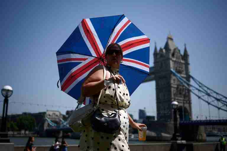 UK sets new June temperature record as Europe’s deadly heatwave maintains its grip