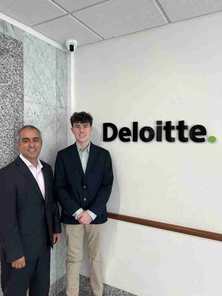 Student leader receives prestigious Deloitte scholarship