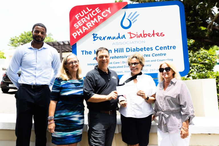 Lindo’s donates nearly $28k to Bermuda Diabetes Association