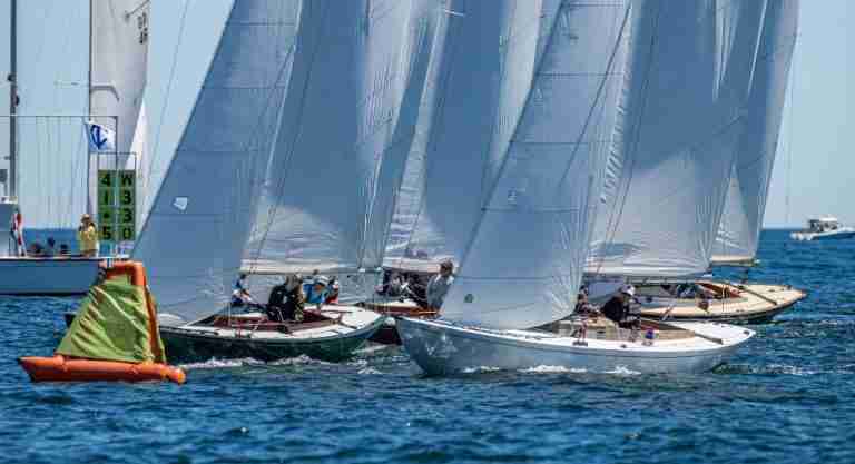 Peter Bromby slips to fourth on testing day in Marblehead