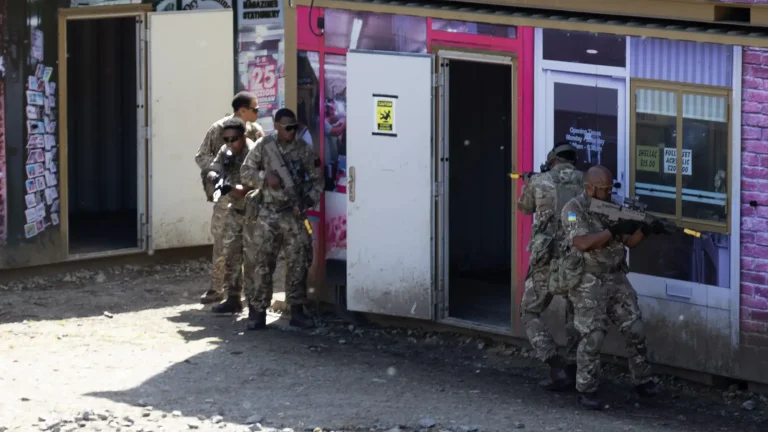 Regiment returns from urban training in UK