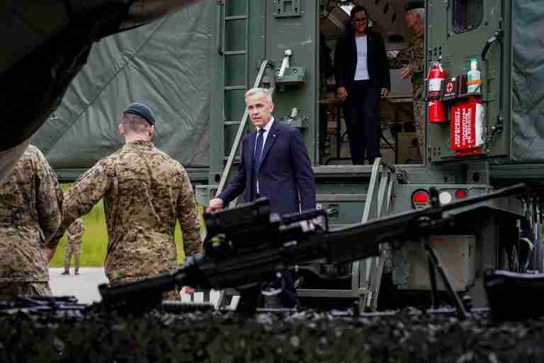 Exclusive-Canada aims to announce 10 countries backing global defence bank at NATO summit