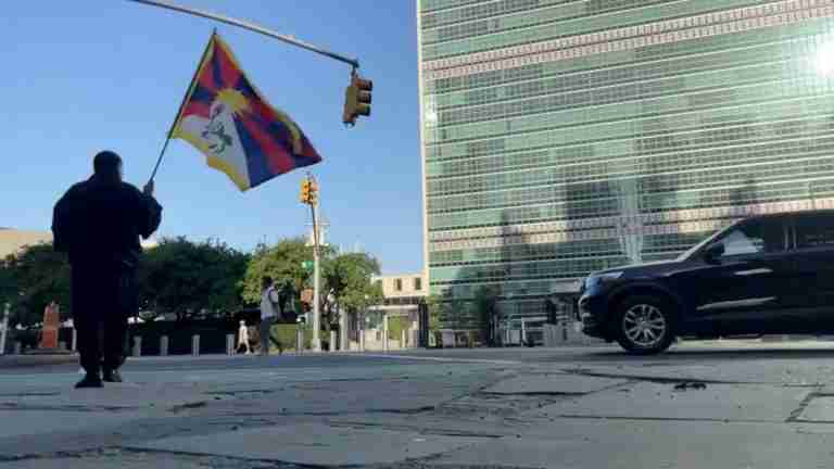 Tibetan man dies after setting himself on fire near UN headquarters, activists say