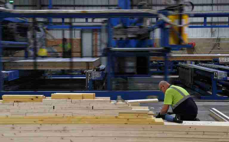 UK construction downturn eases slightly in June, PMI shows
