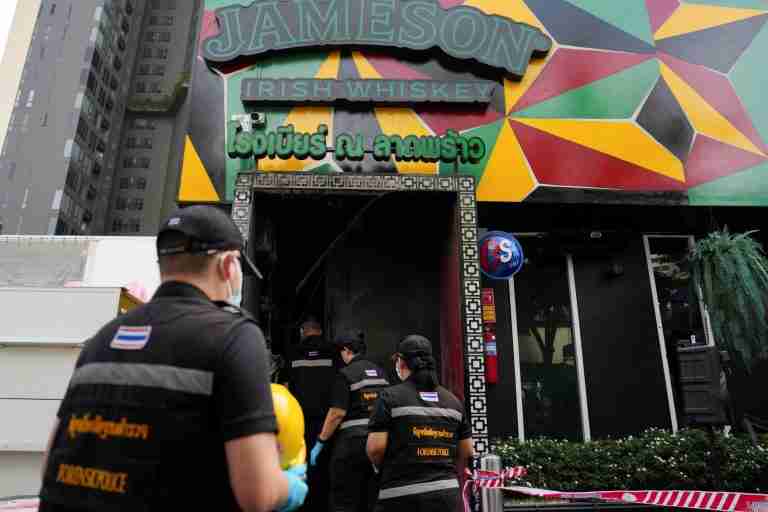 Bangkok pub fire kills 27, police investigating possible negligence